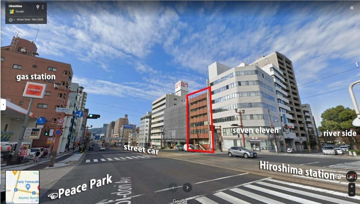 Bhotel Dai3Himawari - 2Br Good For 6Ppl Overlooking Peace Park With Wifi! Hiroshima Exterior foto
